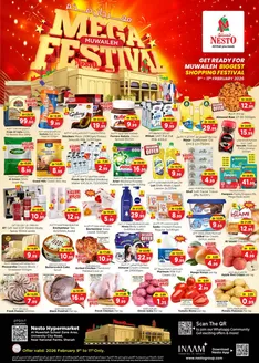 Nesto catalogue | MEGA FESTIVAL DEALS NESTO MUWEILAH SHARJAH | 2026-02-09T00:00:00.000Z - 2026-02-12T00:00:00.000Z