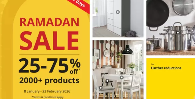 Ikea catalogue in Al Ain | Ramadan Sale! | 2026-02-16T00:00:00.000Z - 2026-02-22T00:00:00.000Z