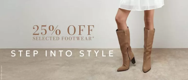 Oasis catalogue in Mussafah | 25% Off Selected Footwear* | 2026-02-16T00:00:00.000Z - 2026-02-19T00:00:00.000Z