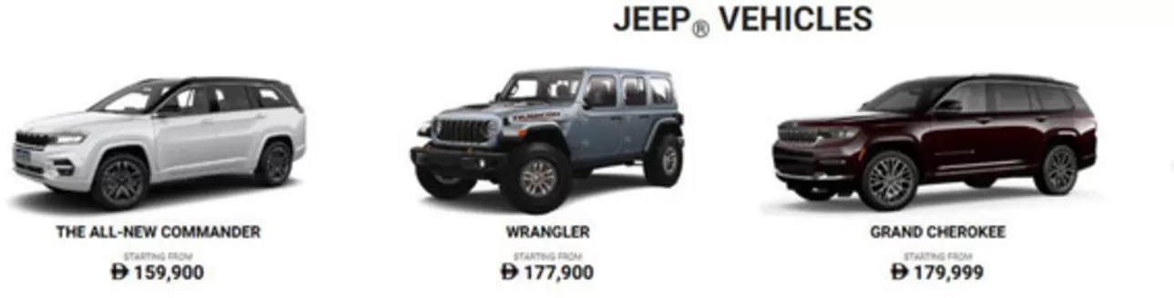 Jeep catalogue | Jeep Vehicles | 2026-02-18T00:00:00.000Z - 2026-02-25T00:00:00.000Z