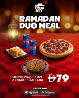 Pizza Hut catalogue in Fujairah | Everything You Need For A Cosy Ramadan Evening, From Aed 79. | 2026-02-19T00:00:00.000Z - 2026-03-02T00:00:00.000Z