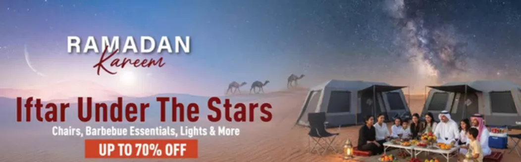 Adventure HQ catalogue in Abu Dhabi | Iftar Under The Stars Chairs, Up To 70% Off | 2026-02-19T00:00:00.000Z - 2026-03-06T00:00:00.000Z