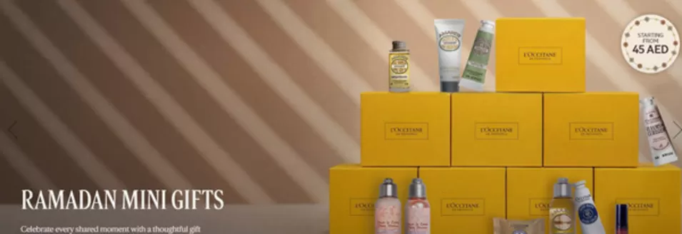 L'Occitane catalogue in Dubai | Ramadan Mini Gifts | 2026-02-20T00:00:00.000Z - 2026-03-02T00:00:00.000Z