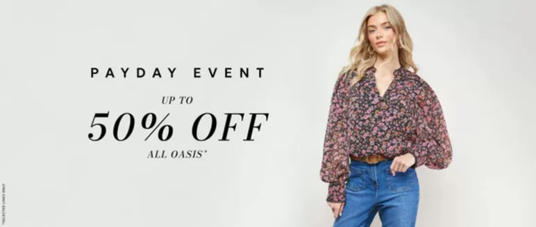 Oasis catalogue in Ajman | Payday Event Up To 50% Off | 2026-02-26T00:00:00.000Z - 2026-03-02T00:00:00.000Z