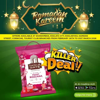 Al Madina catalogue | Our Killer Deals! Khalifa | 2026-02-27T00:00:00.000Z - 2026-03-01T00:00:00.000Z