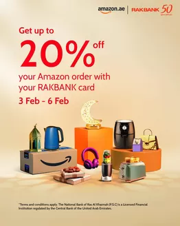 Rakbank catalogue in Ruwais | Get Up To 20% Off | 2026-03-03T00:00:00.000Z - 2026-03-06T00:00:00.000Z