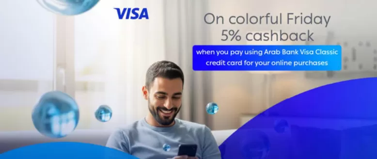 Arab Bank catalogue in Ruwais | On Colorful Friday 5% Cashback | 2026-03-02T00:00:00.000Z - 2026-03-16T00:00:00.000Z