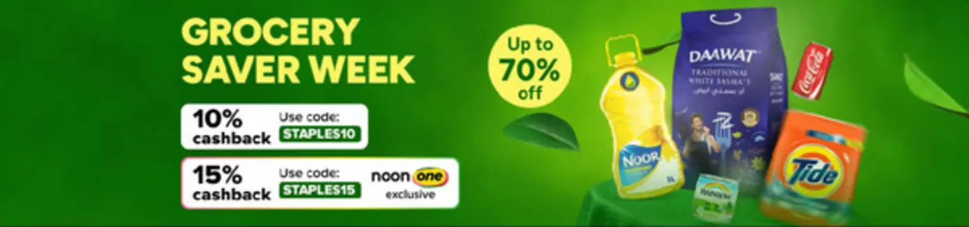 Noon catalogue | Grocery Saver Week Up To 70% Off | 2026-03-02T00:00:00.000Z - 2026-03-08T00:00:00.000Z