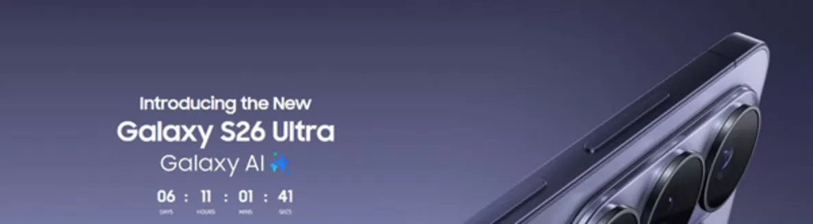 Samsung catalogue in Dubai | Introducing the New Galaxy S26 Ultra | 2026-03-04T00:00:00.000Z - 2026-03-10T00:00:00.000Z
