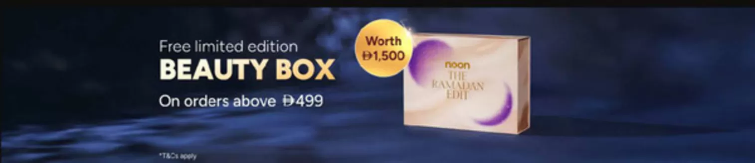 Noon catalogue in Dubai | Free Limited Edition Beauty Box | 2026-03-04T00:00:00.000Z - 2026-03-10T00:00:00.000Z