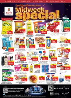 Nesto catalogue in Sharjah | Great offer for all customers | 2026-03-23T00:00:00.000Z - 2026-03-25T00:00:00.000Z