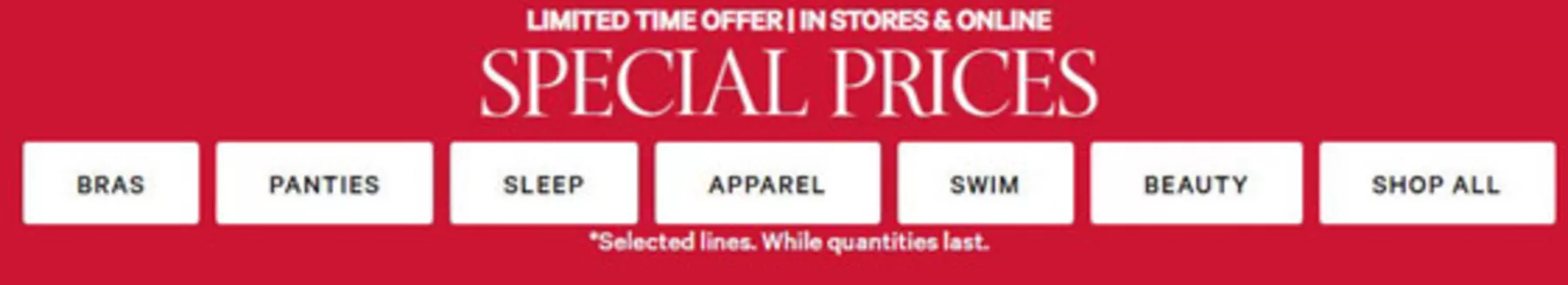 Victoria's Secret catalogue in Ajman | Special Prices! | 2026-03-25T00:00:00.000Z - 2026-03-31T00:00:00.000Z