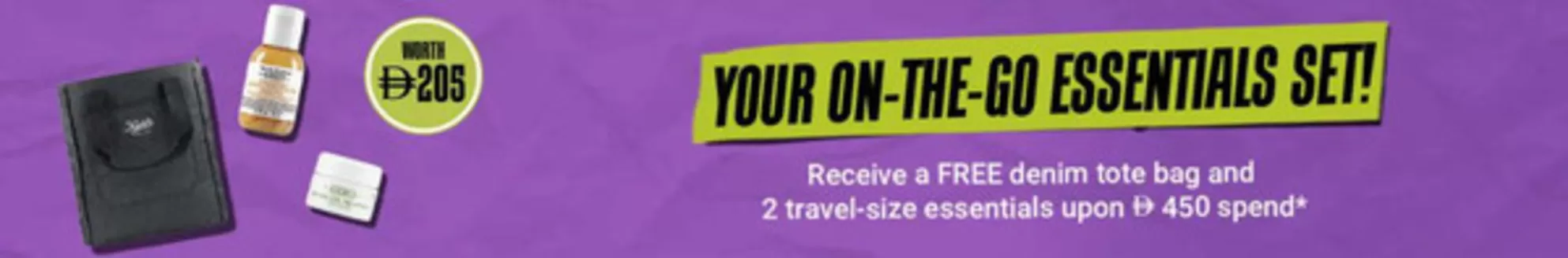 Kiehl's catalogue in Ajman | Your On-the-go Essentials Set! | 2026-03-26T00:00:00.000Z - 2026-03-31T00:00:00.000Z