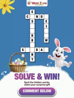 West Zone Fresh catalogue in Dubai | West Zone Fresh promotion | 2026-03-28T00:00:00.000Z - 2026-04-11T00:00:00.000Z