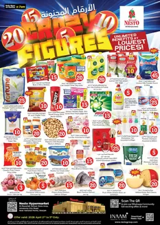 Nesto catalogue in Sharjah | CRAZY FIGURES DEALS NESTO MWL | 2026-04-02T00:00:00.000Z - 2026-04-06T00:00:00.000Z