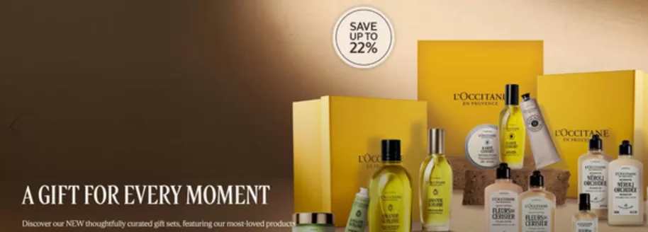 L'Occitane catalogue in Kalba | A Gift For Every Moment. Save Up To 22% | 2026-04-08T00:00:00.000Z - 2026-04-16T00:00:00.000Z