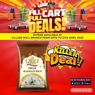 Al Madina catalogue | Killer Deal !Village, Shabiya | 2026-04-09T00:00:00.000Z - 2026-04-12T00:00:00.000Z