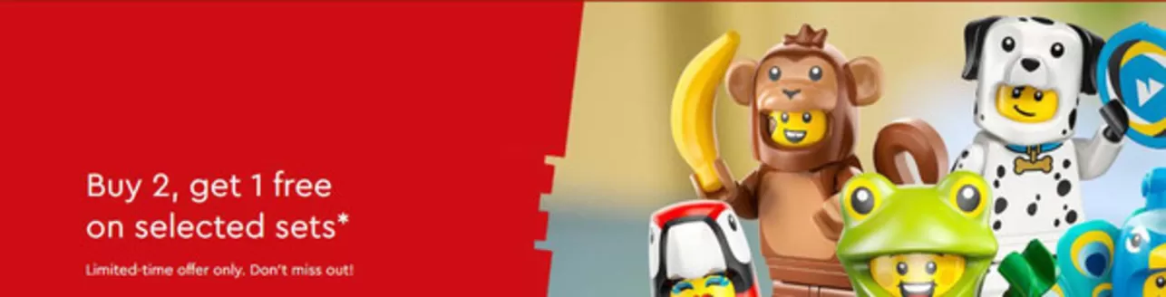 Lego catalogue in Abu Dhabi | Buy 2, Get 1 Free On Selected Sets | 2026-04-10T00:00:00.000Z - 2026-04-27T00:00:00.000Z