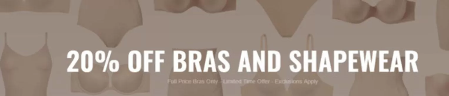 La Senza catalogue in Mussafah | 20% Off Bras And Shapewear | 2026-04-14T00:00:00.000Z - 2026-04-20T00:00:00.000Z