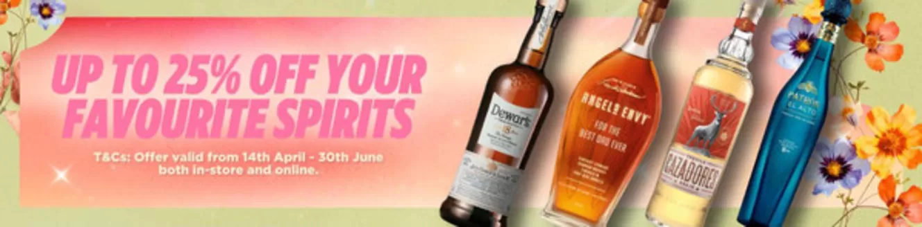 MMI catalogue | Up To 25% Off Your Favourite Spirits  | 2026-04-20T00:00:00.000Z - 2026-06-30T00:00:00.000Z
