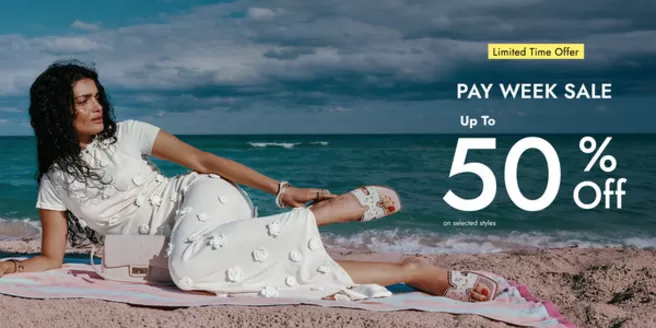 Aldo catalogue | Pay Week Sale Up To 50% Off | 2026-04-22T00:00:00.000Z - 2026-04-27T00:00:00.000Z