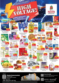 Nesto catalogue in Sila | High Voltage At Nesto Hypermarket Fujairah Mall | 2026-04-23T00:00:00.000Z - 2026-04-27T00:00:00.000Z