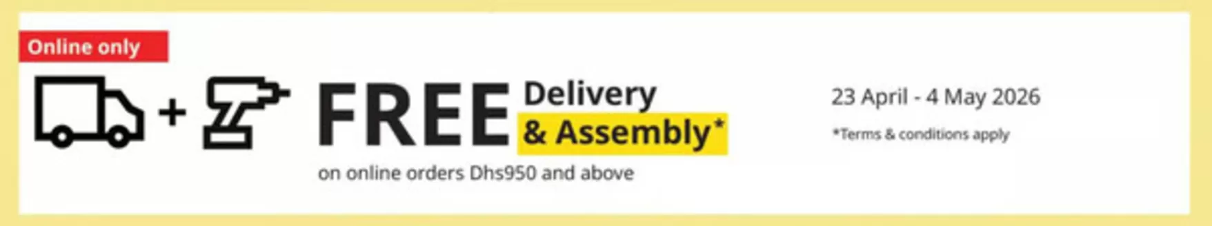 Ikea catalogue in Abu Dhabi | Free Belissem & Assembly  | 2026-04-23T00:00:00.000Z - 2026-05-04T00:00:00.000Z