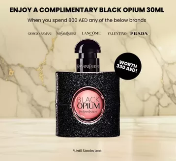 Faces catalogue | Enjoy A Complimentary Black Opium 30ML | 2026-04-24T00:00:00.000Z - 2026-04-29T00:00:00.000Z