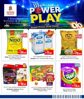 Nesto catalogue in Abu Dhabi | Nesto POWER PLAY | 2026-04-25T00:00:00.000Z - 2026-04-27T00:00:00.000Z
