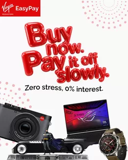 Virgin Megastore catalogue | Buy Now, Pay Later, 0% Intertest. | 2026-05-05T00:00:00.000Z - 2026-05-11T00:00:00.000Z