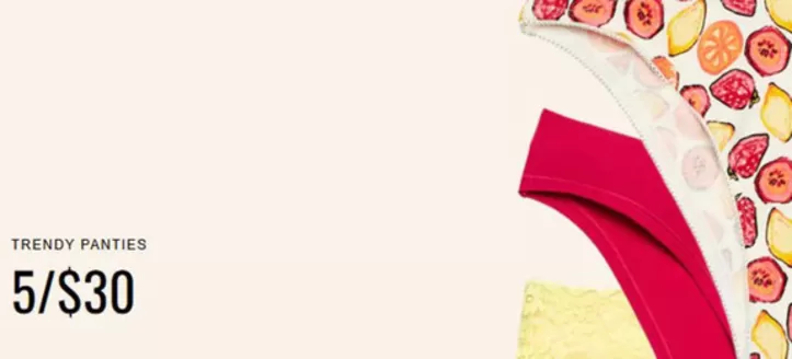 La Senza catalogue | 5/$30 & 25% Off | 2026-05-05T00:00:00.000Z - 2026-05-10T00:00:00.000Z