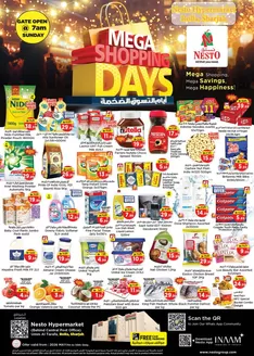Nesto catalogue in Sharjah | Nesto MEGA SHOPPING DAYS | 2026-05-07T00:00:00.000Z - 2026-05-10T00:00:00.000Z