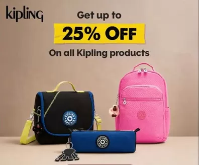 Virgin Megastore catalogue | Get Up To 25% Off On All Kipling Products | 2026-05-11T00:00:00.000Z - 2026-05-18T00:00:00.000Z