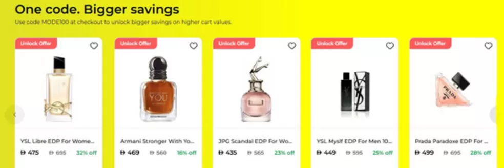 V Perfumes catalogue in Kalba | One Code. Bigger Savings | 2026-05-12T00:00:00.000Z - 2026-05-18T00:00:00.000Z