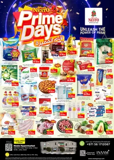 Nesto catalogue | Nesto Prime Days At Nesto Hypermarket Jafza | 2026-05-14T00:00:00.000Z - 2026-05-18T00:00:00.000Z