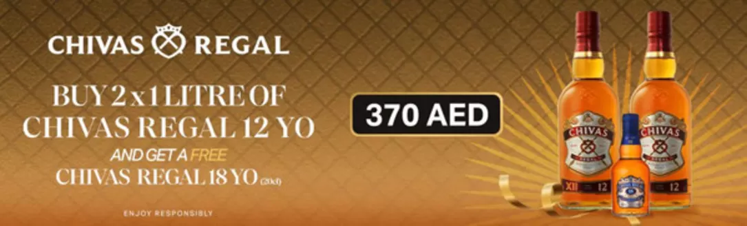 MMI catalogue | Buy 2 X 1 Litre Of Chivas Regal 12 Yo And Get A Free Chivas Regal 18 Yo | 2026-05-18T00:00:00.000Z - 2026-05-25T00:00:00.000Z