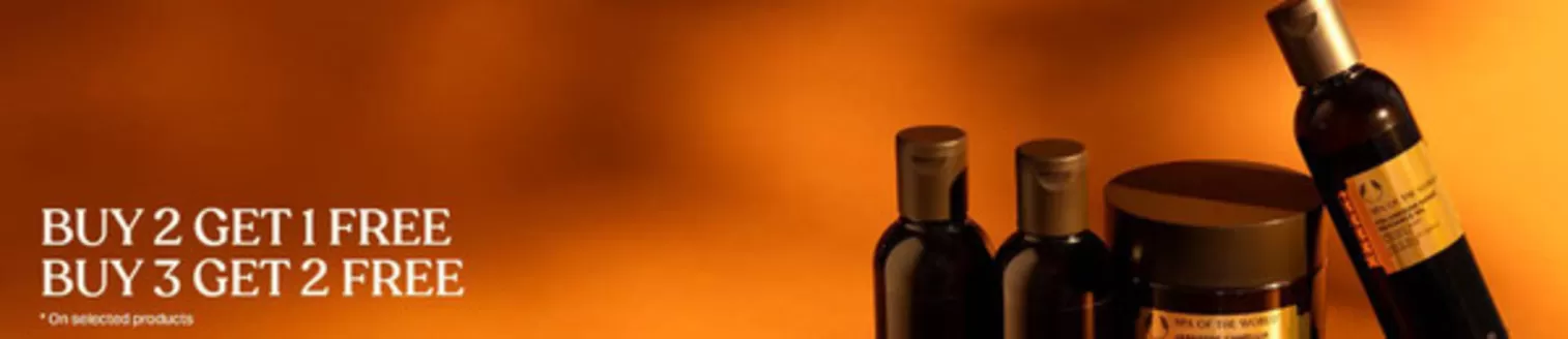 The Body Shop catalogue | Buy 2 Get 1 Free Buy 3 Get 2 Free | 2026-05-22T00:00:00.000Z - 2026-05-29T00:00:00.000Z
