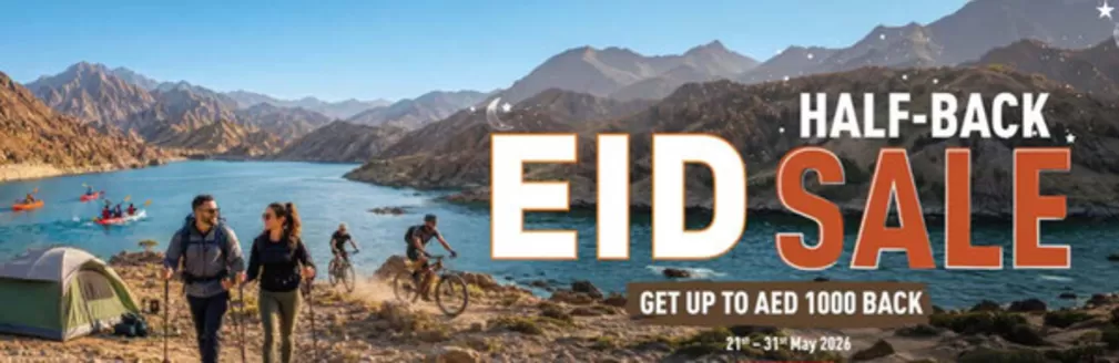 Adventure HQ catalogue | Half Back. Eid Sale | 2026-05-22T00:00:00.000Z - 2026-05-31T00:00:00.000Z