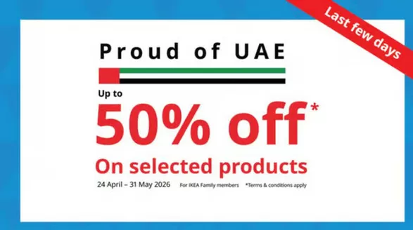 Ikea catalogue in Abu Dhabi | Proud Of UAE Up To 50% Off | 2026-05-25T00:00:00.000Z - 2026-05-31T00:00:00.000Z