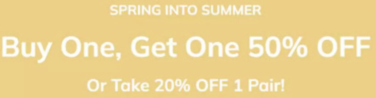 Skechers catalogue | Spring Into Summer Buy One, Get One 50% Off | 2026-05-26T00:00:00.000Z - 2026-05-31T00:00:00.000Z
