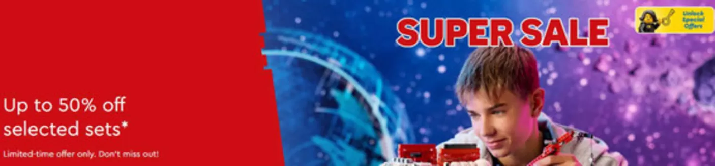 Lego catalogue | Super Sale! Up To 50% Off | 2026-05-28T00:00:00.000Z - 2026-06-02T00:00:00.000Z