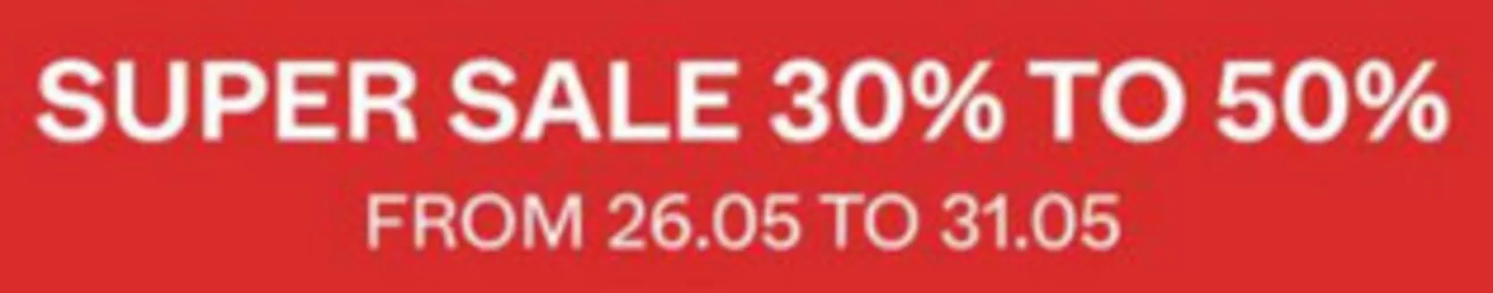 Bershka catalogue | Super Sale 30% Tο 50% | 2026-05-28T00:00:00.000Z - 2026-05-31T00:00:00.000Z