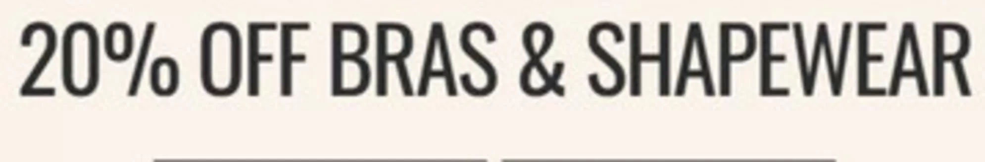 La Senza catalogue | 20% Off Bras & Shapewear | 2026-05-29T00:00:00.000Z - 2026-06-08T00:00:00.000Z