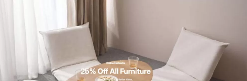 MUJI catalogue in Sharjah | 25% Off All Furniture | 2026-06-01T00:00:00.000Z - 2026-06-12T00:00:00.000Z