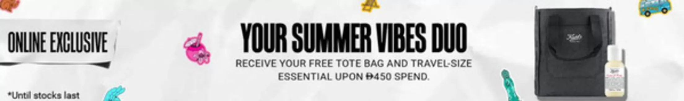 Kiehl's catalogue | Your Summer Vibes Duo | 2026-06-03T00:00:00.000Z - 2026-06-08T00:00:00.000Z