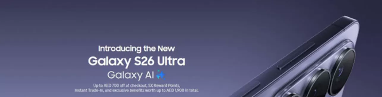 Samsung catalogue in Al Bataeh | Up To Aed 700 Off At Checkout, 5x Reward Points, Instant Trade-in, And Exclusive Benefits Worth Up To Aed 1,900 In Total. | 2026-06-03T00:00:00.000Z - 2026-06-12T00:00:00.000Z