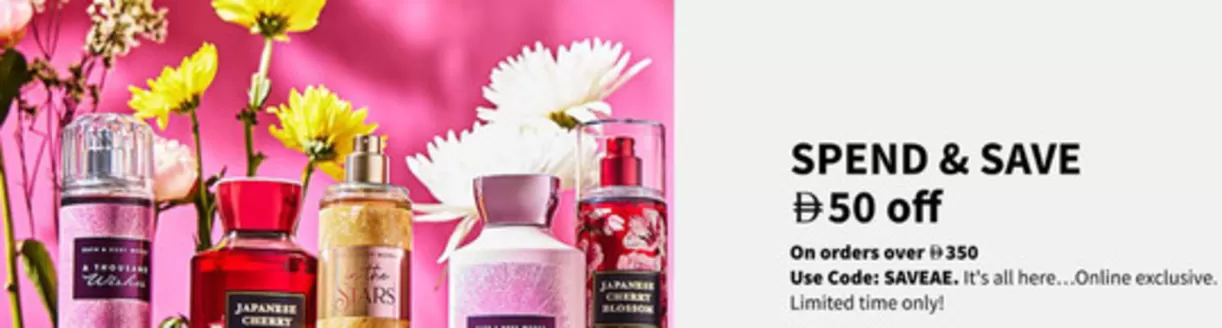 Bath & Body Works catalogue | Spend & Save Drh 50 Off | 2026-06-04T00:00:00.000Z - 2026-06-08T00:00:00.000Z