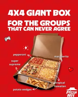 Pizza Hut catalogue in Dubai | 4x4 Giant Box | 2026-06-10T00:00:00.000Z - 2026-06-16T00:00:00.000Z