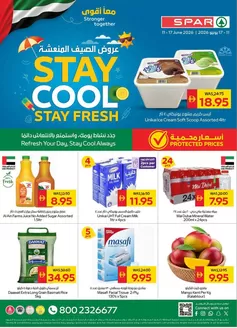 Spar catalogue in Umm al-Quwain | Stay Cool & Stay Fresh - Spar | 2026-06-11T00:00:00.000Z - 2026-06-17T00:00:00.000Z