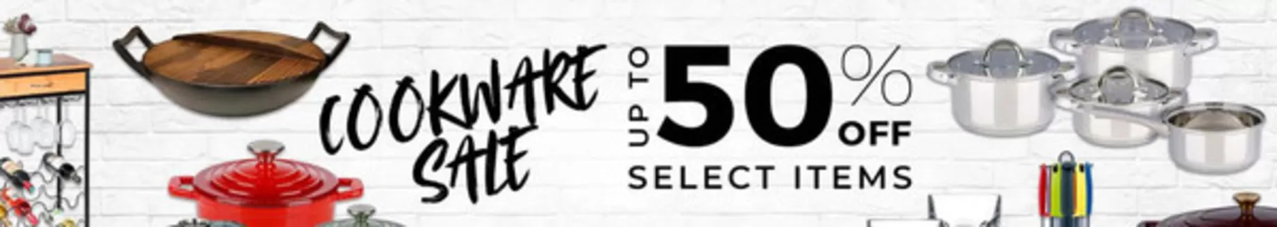 The One catalogue | Cookware Sale 50% Off | 2026-06-15T00:00:00.000Z - 2026-06-22T00:00:00.000Z
